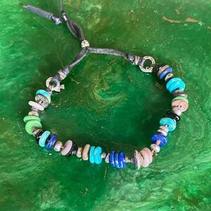 Peyote Bird Multicolor Beaded Bracelet